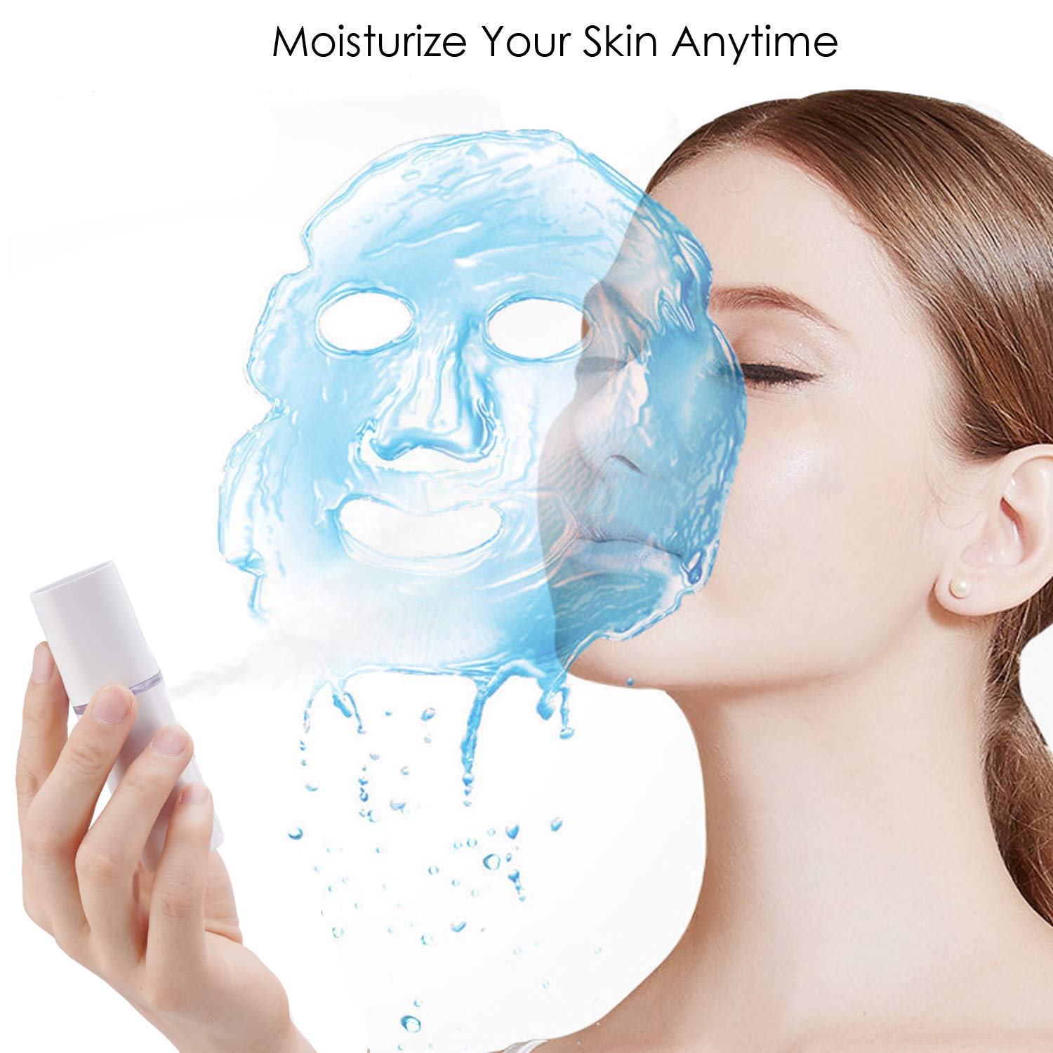 Nano Mist Facial Sprayer USB H - Facial Steamer Nano ulasan dan harga