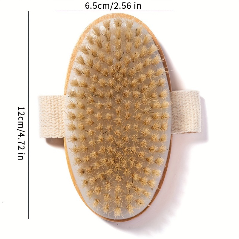 Natural Bristle Body SPA Brush - Home Spa Wellness ulasan dan harga
