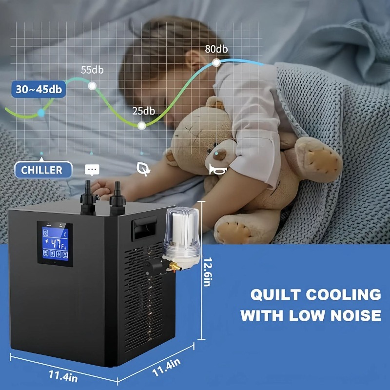 Ice Bath Chiller Home Cold Wat - Home Spa Wellness ulasan dan harga