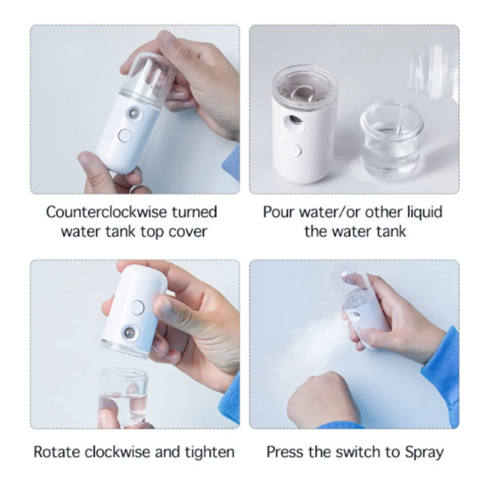 Portable Small Facial Steamer  - Facial Steamer Nano ulasan dan harga