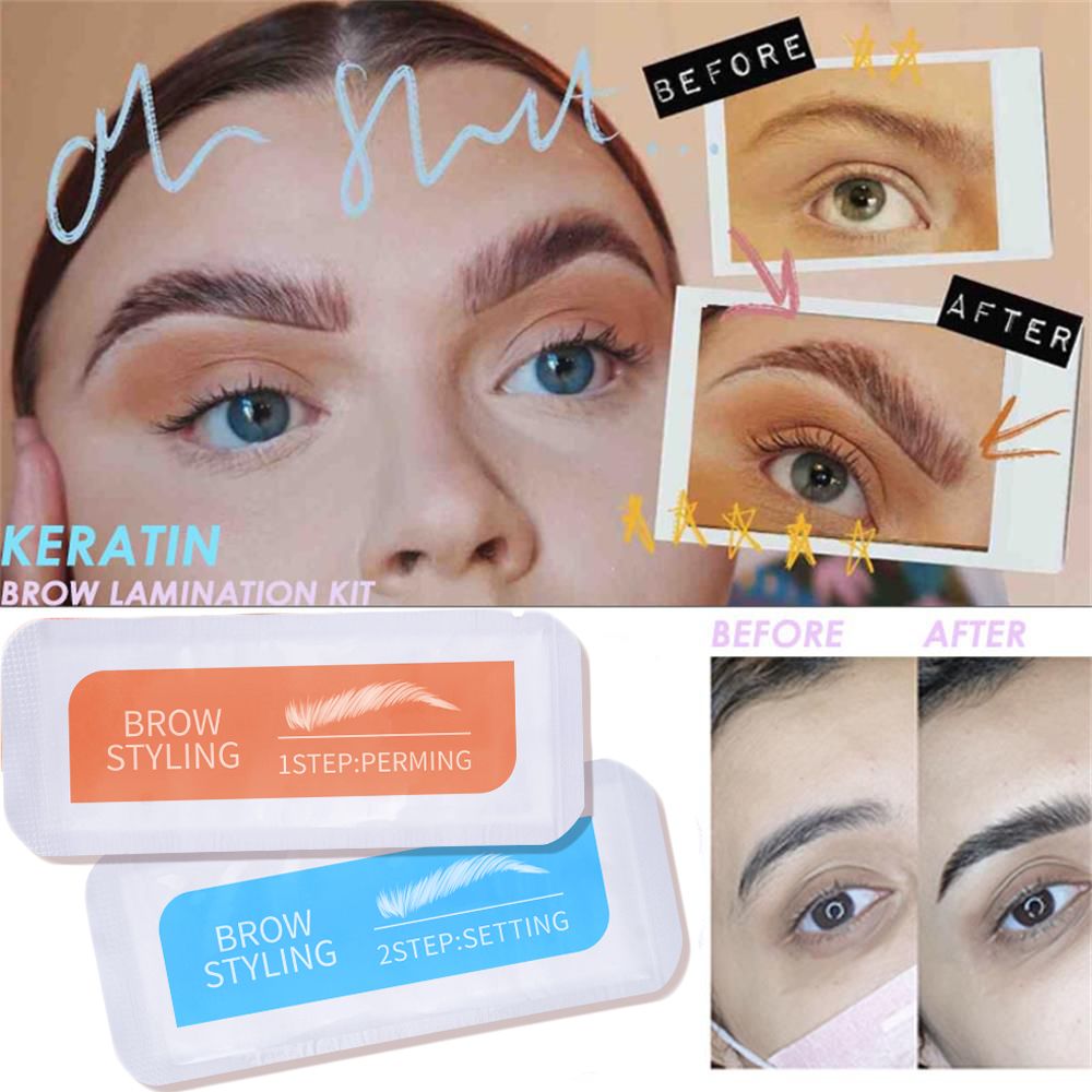 Long Lasting Makeup Tool Brows - Brow Lamination Kit ulasan dan harga