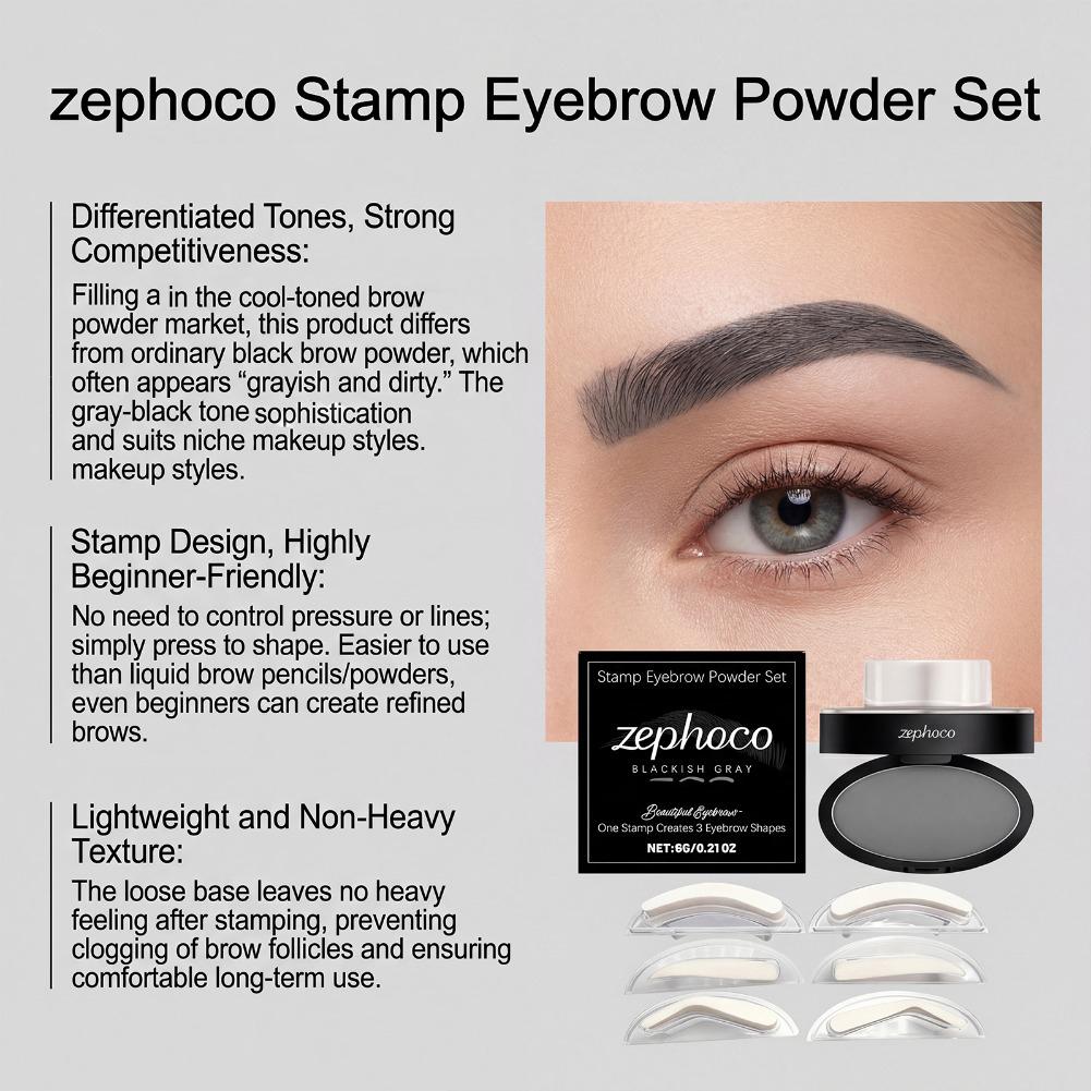Eyebrow Powder Stamp Kit Water - Brow Lamination Kit ulasan dan harga