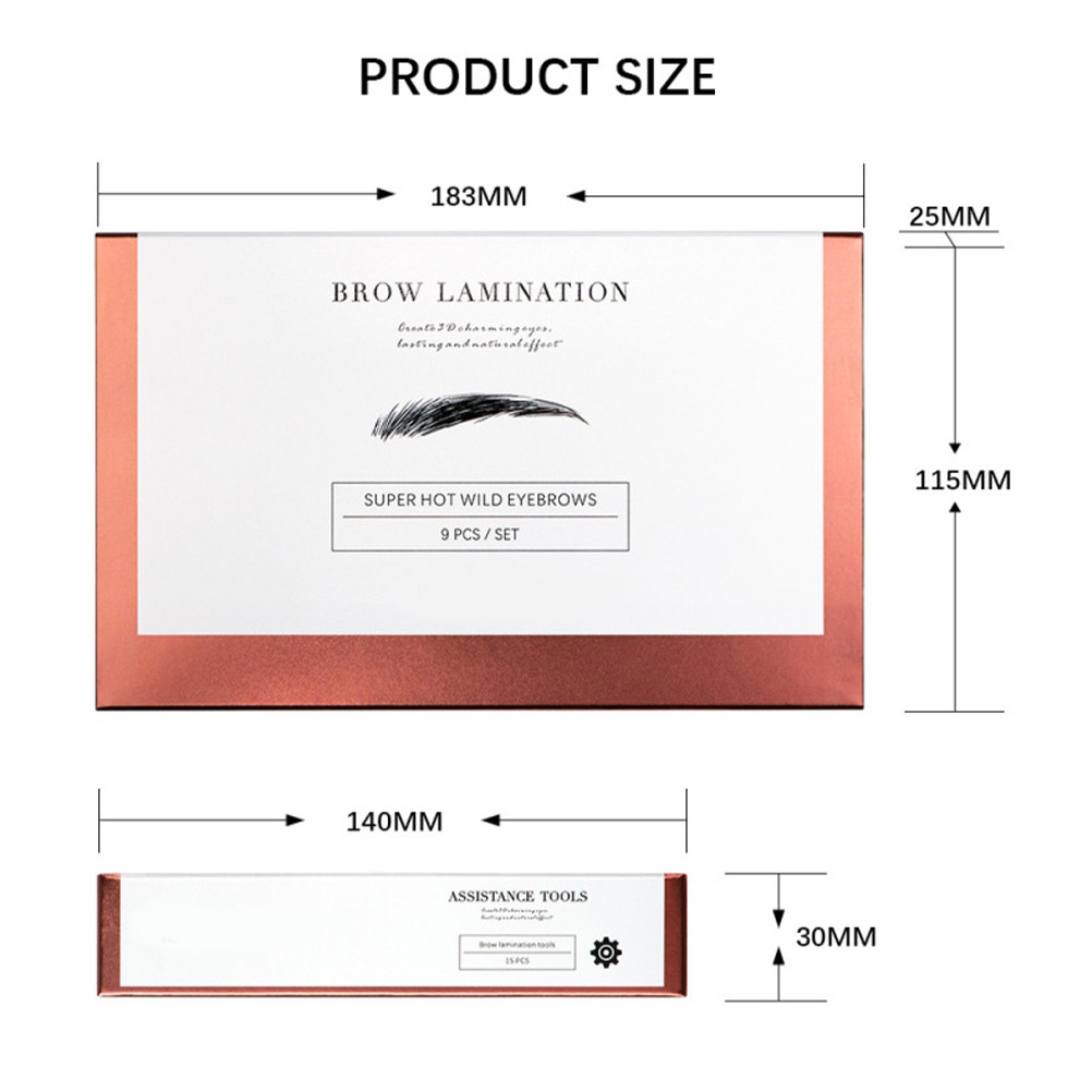 1Set Brow Lamination Kit Premi - Brow Lamination Kit ulasan dan harga
