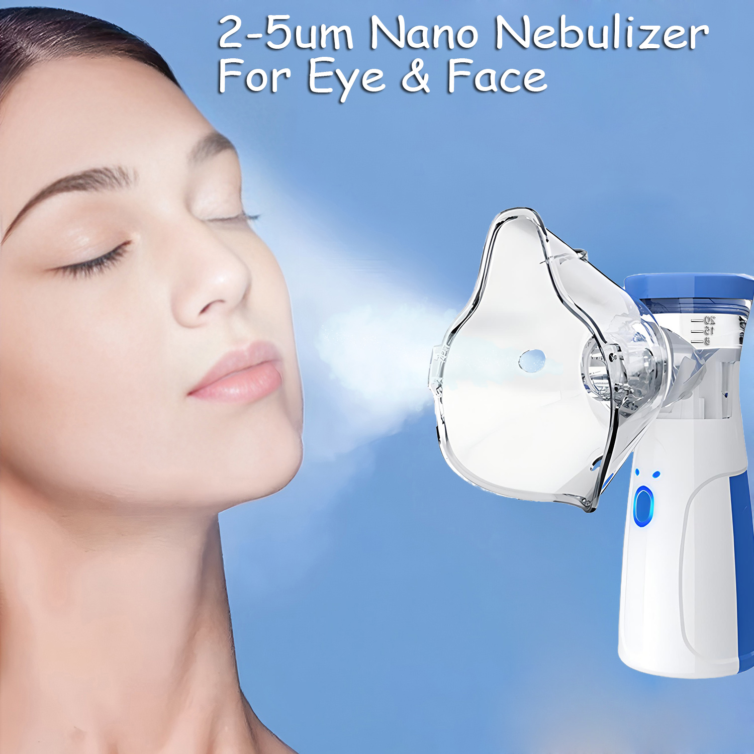Mini Portable Humidifier Facia - Facial Steamer Nano ulasan dan harga
