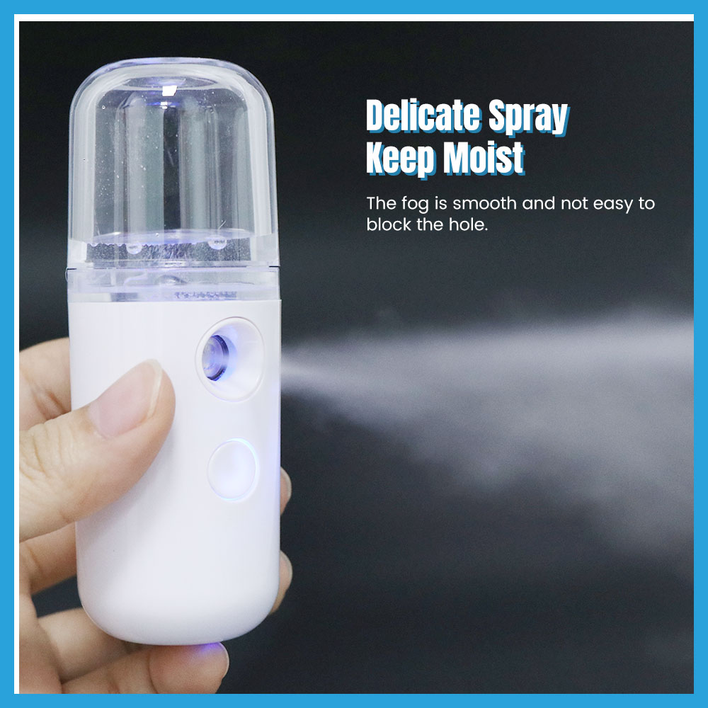 2/1pcs USB Rechargeable Nano M - Facial Steamer Nano ulasan dan harga