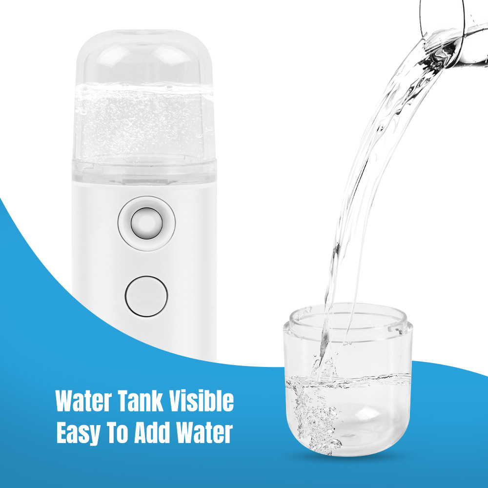 2/1pcs USB Rechargeable Nano M - Facial Steamer Nano ulasan dan harga