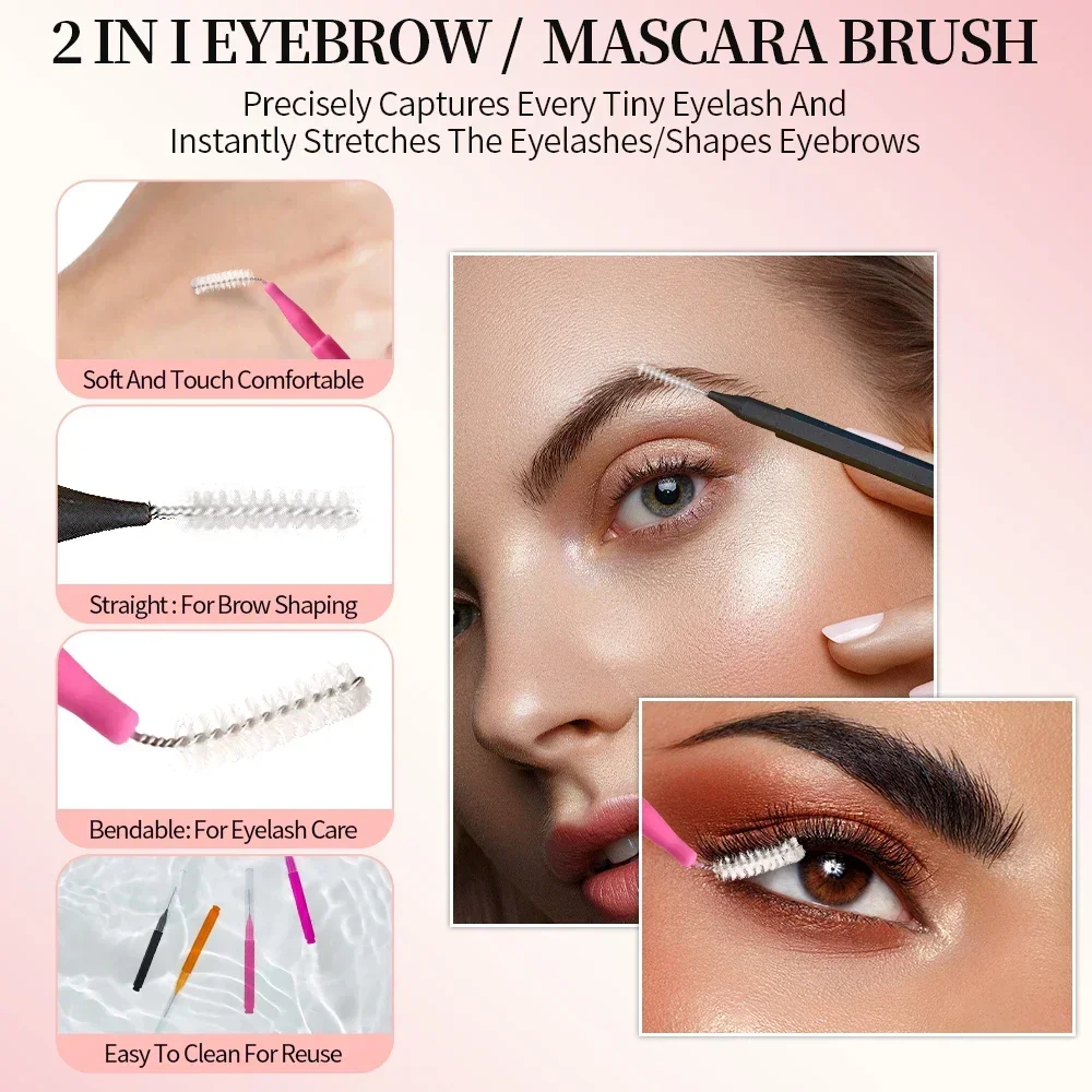 5/10/50PCS Disposable Mini Eye - Brow Lamination Kit ulasan dan harga