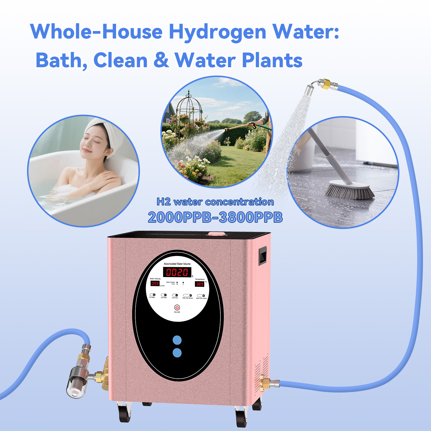 SUYZEKO Whole House Hydrogen W - Home Spa Wellness ulasan dan harga