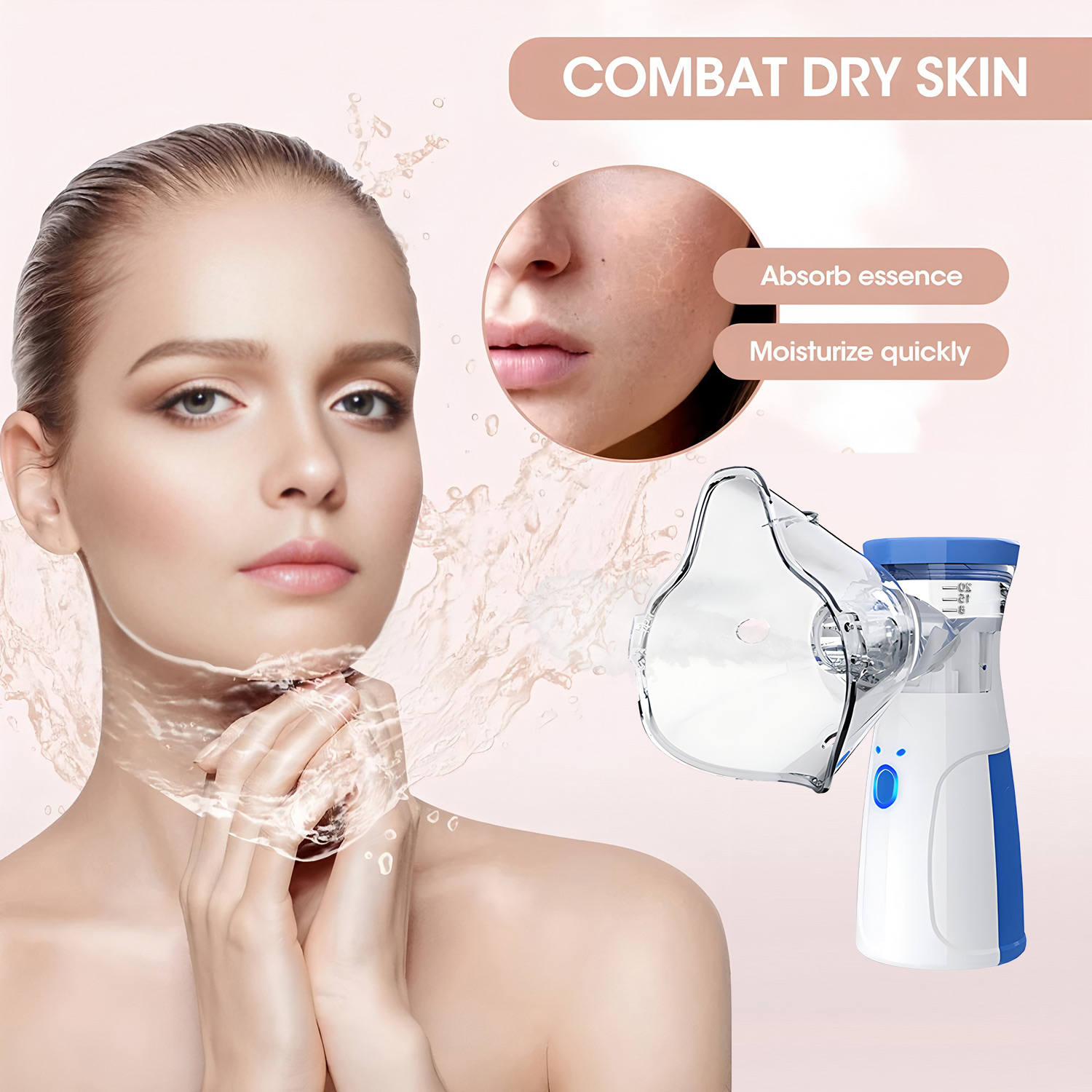 Mini Facial Steamer Silent Mes - Facial Steamer Nano ulasan dan harga