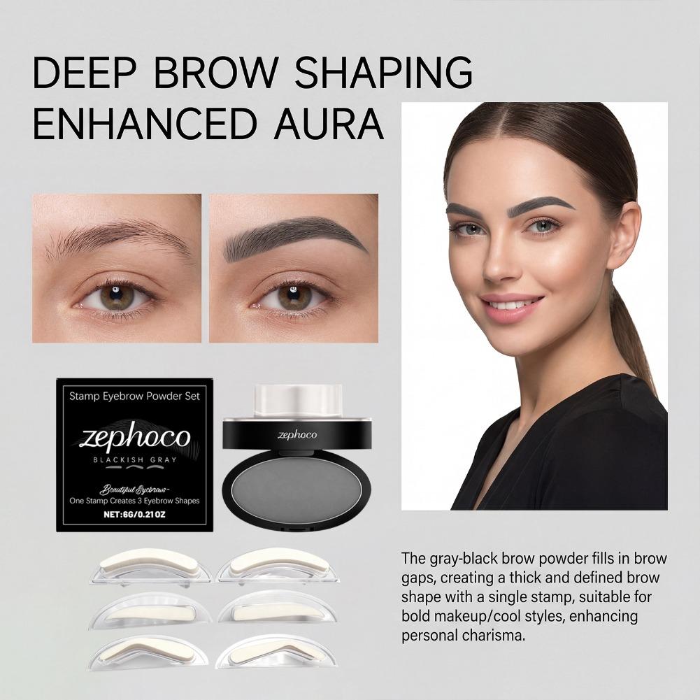 Natural Eyebrow Powder Stamp S - Brow Lamination Kit ulasan dan harga